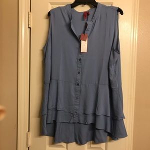 Love Scarlett Plus Size Sleeveless Blouse NWT